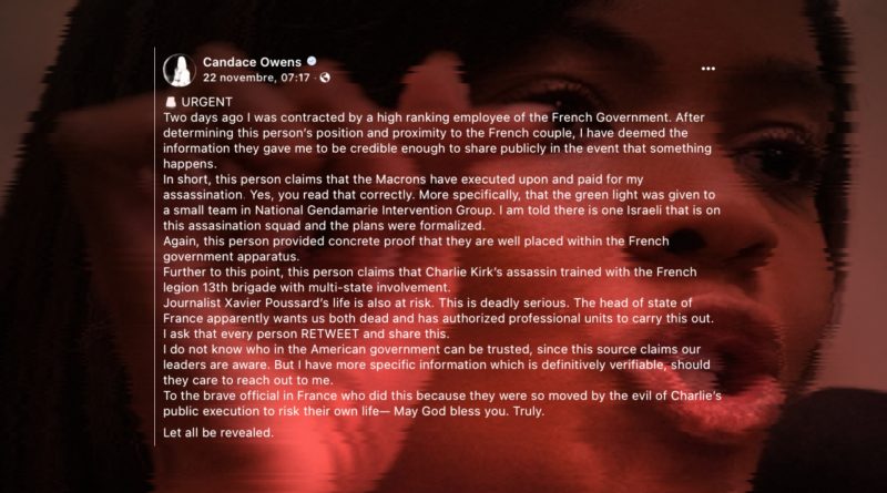 Candace Owens : Conspiracy Watch relance le débat sur ses propos et leurs limites