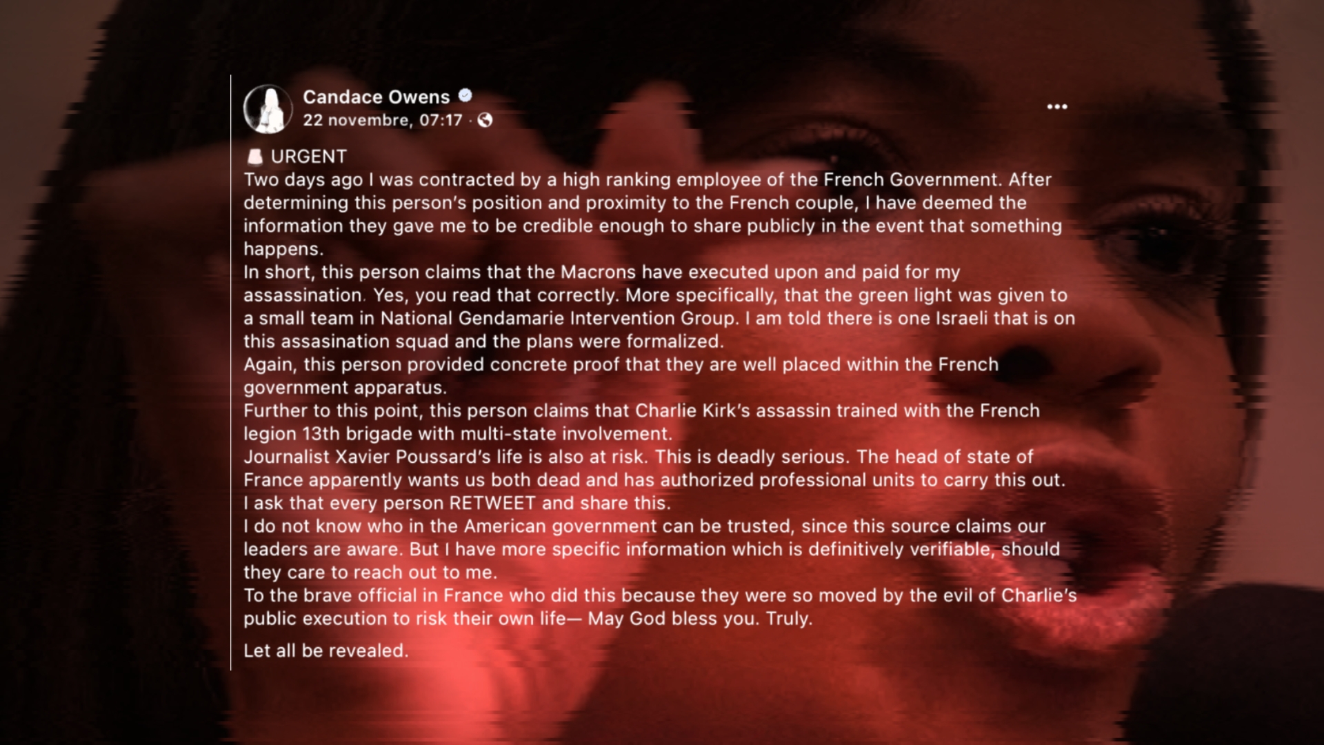 Candace Owens : Conspiracy Watch relance le débat sur ses propos et leurs limites