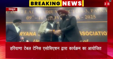 Championnats de tennis de table 2025 : Karthikeya Sharma invité d'honneur