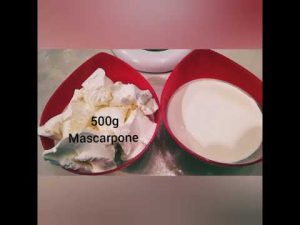 Chantilly au Mascarpone et Vanille