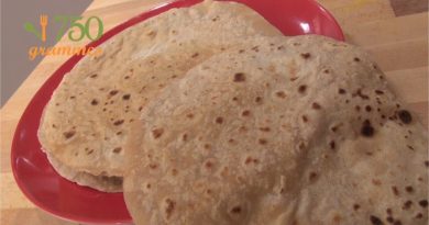 Chapati indien : recette facile pour 750g