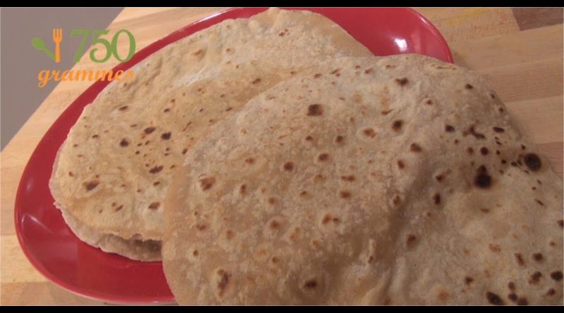 Chapati indien : recette facile pour 750g