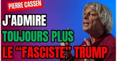 Chaque jour, mon admiration pour Trump grandit