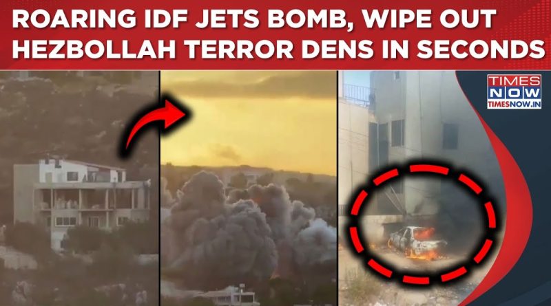 Chasseurs IDF frappent le Liban : bases de Hezbollah détruites