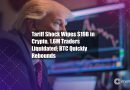 Choc tarifaire : 19 milliards $ en crypto effacés, 1,6M de traders liquidés
