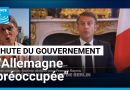 Chute du gouvernement : l'Allemagne s'inquiète pour la France