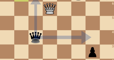 Cinq dames sur l’échiquier