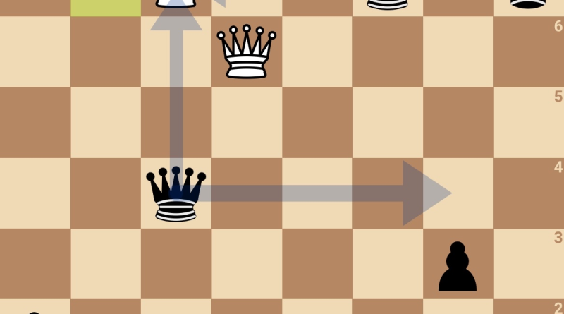 Cinq dames sur l’échiquier