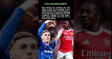 🚨 Cole Palmer de retour ! Maresca confirme son début contre Arsenal.
