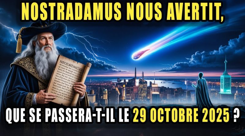 Comète 3I/Atlas : la prédiction de Nostradamus pour 2025