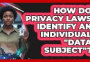 Comment les lois sur la vie privée définissent-elles un 'sujet de données' ?