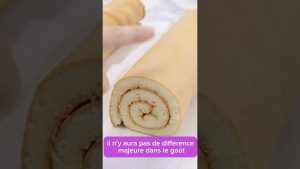 Comparatif Lait vs Eau dans un Biscuit Roulé
