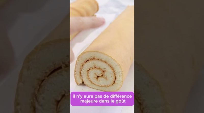 Comparatif Lait vs Eau dans un Biscuit Roulé