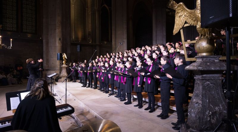Concert de Noël à Reims : la Maîtrise célèbre les gospels et traditionnels américaines - ICI