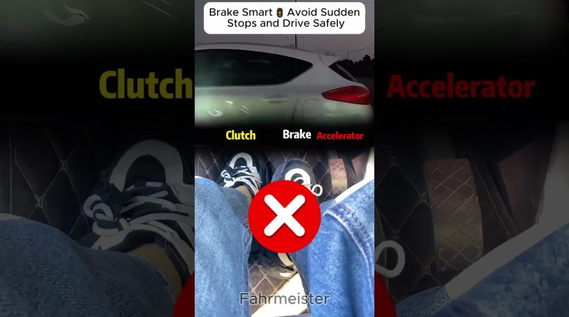 🚗 Conduite Sereine : Évitez les Arrêts Brutaux ! 🚦