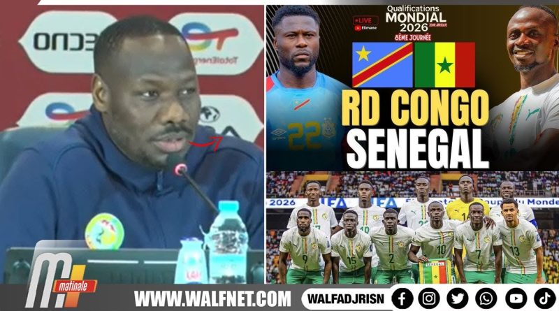 Conférence de presse : Pape Thiaw, déterminé à réussir