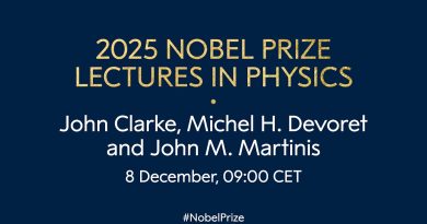 Conférences Nobel 2025 en physique : Clarke, Devoret, Martinis
