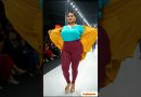Confiance en Tapis Rouge : Modèle Grande Taille en Jaune
