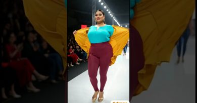 Confiance en Tapis Rouge : Modèle Grande Taille en Jaune