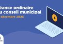 Conseil municipal : séance ordinaire du 16 décembre 2025