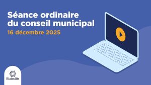 Conseil municipal : séance ordinaire du 16 décembre 2025