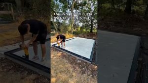 Construction d'une maison de jardin pour un client fortuné