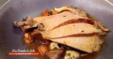 Côte de veau forestière de Thierry Marx - Les carnets de Julie