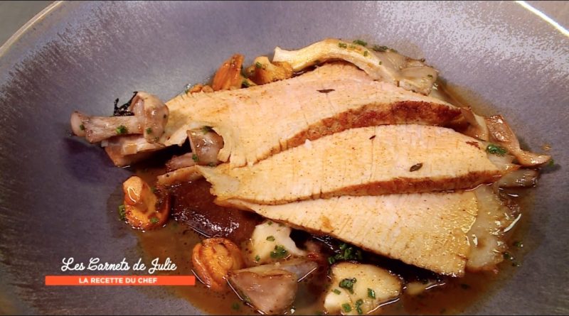 Côte de veau forestière de Thierry Marx - Les carnets de Julie