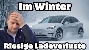 Coût de recharge en hiver : 0 à 100 % avec pertes incluses