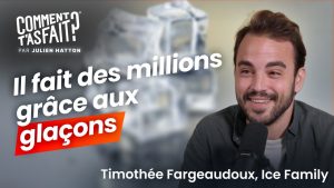 Créer un business millionnaire avec des glaçons : mode d'emploi