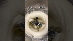 Crème au beurre prête en 3 minutes avec le Thermomix
