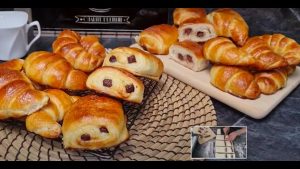 Croissants et Pains au Chocolat : Recette Facile Sans Pétrissage