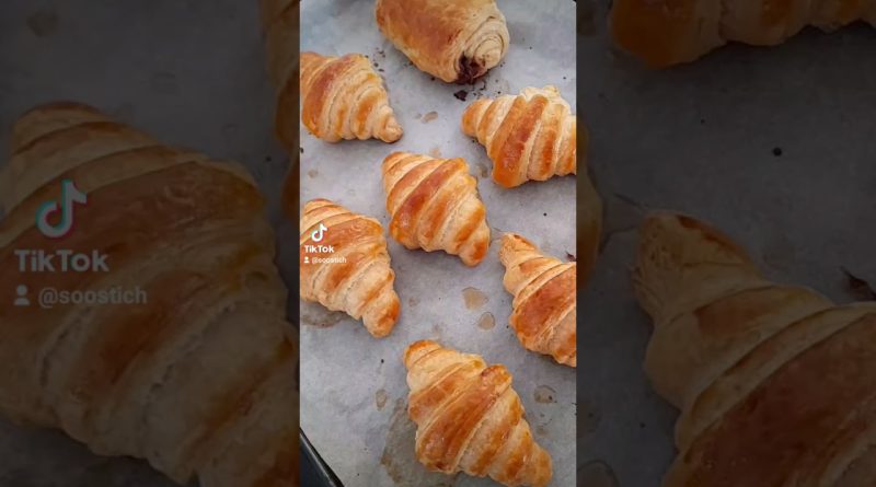 Croissants maison : pâte feuilletée pur beurre facile