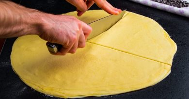 Croissants rapides et savoureux, sans œufs ni four