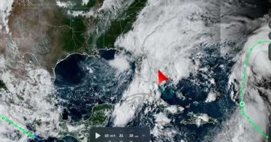 Tempêtes Tropicales : Raymond et Jerry Menacent le Mexique Cyclones Raymond et Jerry : Situation complexe pour Mexique et Cuba