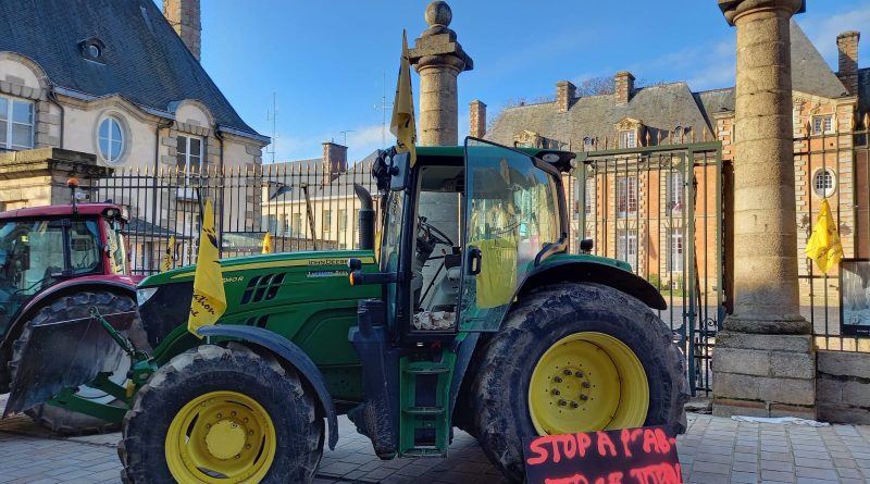 L'AES soutient les mobilisations paysannes contre la politique du gouvernement - PJC