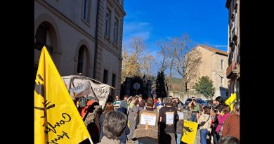 DNC : Communiqué de presse Conférence 07 - Mob Privas 08/12