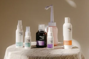 Gamme complète produits Doomoo Shinn Care soins intimes périnatalité chez Babymoov