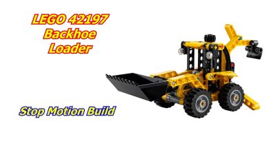 Déballage et construction du Chargeur Rétrocaveur LEGO 42197