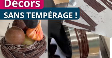 Décoration au Chocolat : Astuce Simple sans Tempérage