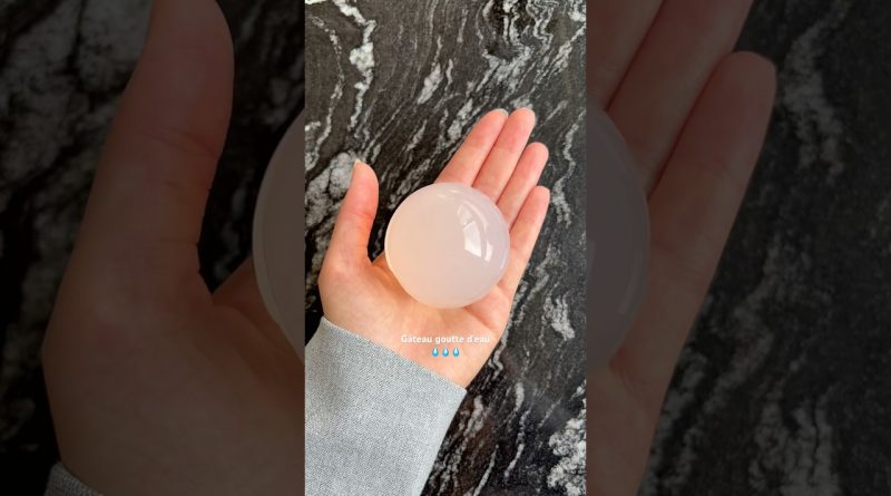 Découverte du gâteau goutte d'eau : une recette japonaise