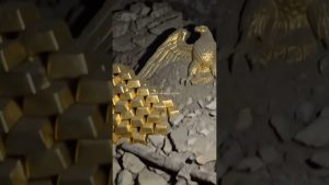 Découverte du rare aigle doré romain perdu !