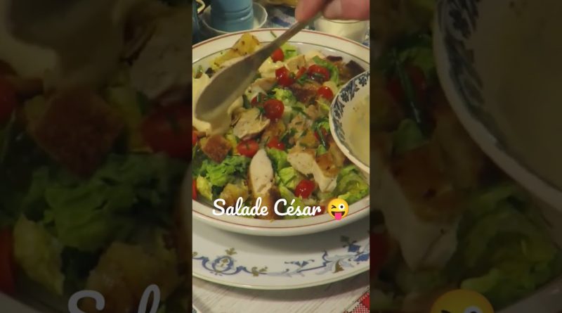 Découvrez la Salade César sur Gourmandises TV ! 😋