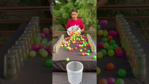 Défi familial hilarant : le rouleau de balle incroyable !