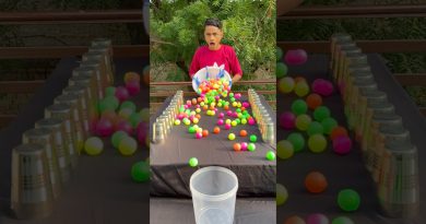 Défi familial hilarant : le rouleau de balle incroyable !