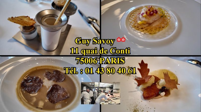 Déjeuner gastronomique chez Guy Savoy - 21 décembre 2024