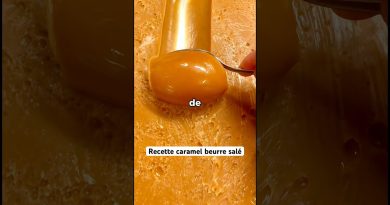 Délicieuse recette de caramel au beurre salé