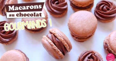 Délicieux Macarons au Chocolat