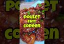 Délicieux poulet frit coréen : croustillant et épicé !