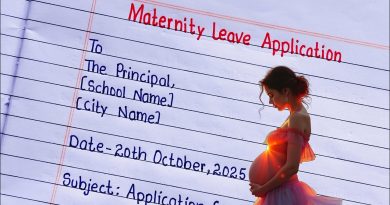 Demande de Congé Maternité pour Enseignant